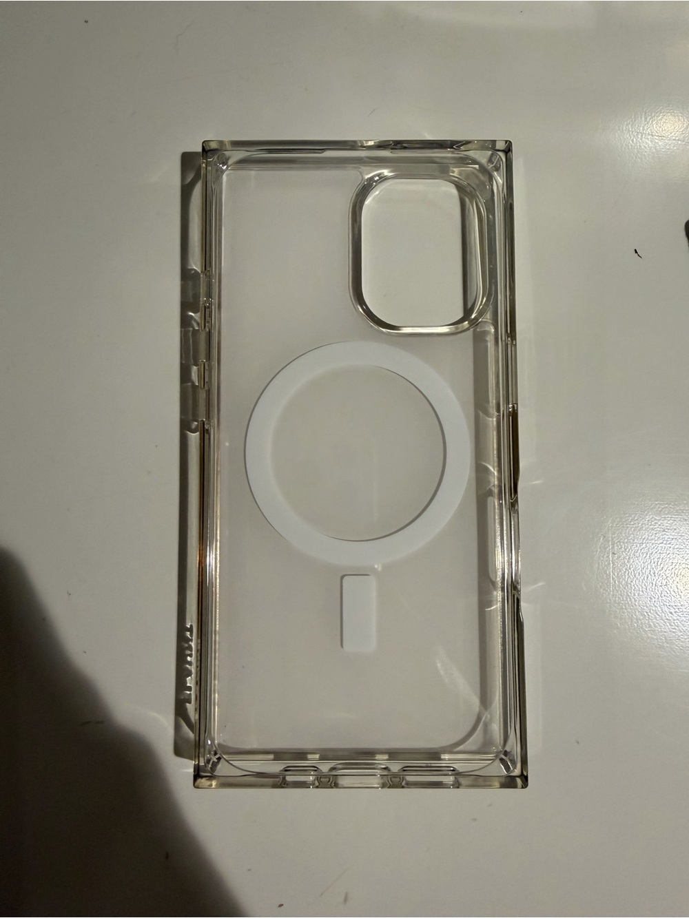SQUARE by FLAUNT Iridescent Pink Shell Case for iPhone 16 - Picture 3 of 8